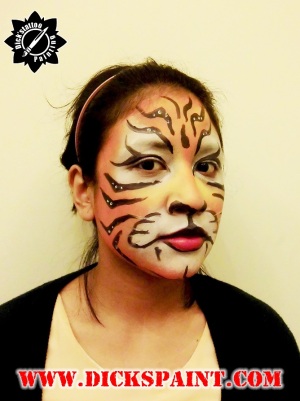 Face Painting Tiger Sudirman Jakarta