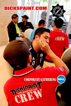 face painting dell jakarta