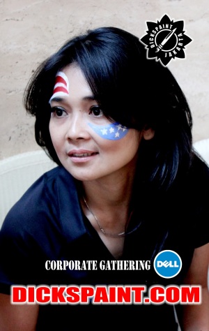 face painting dell jakarta